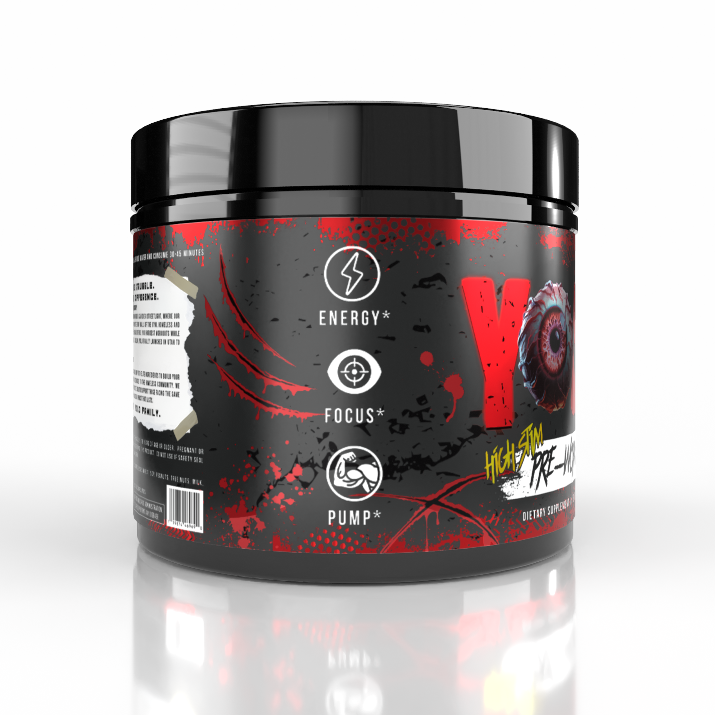 High Stim Pre-Workout (Tigers Blood)