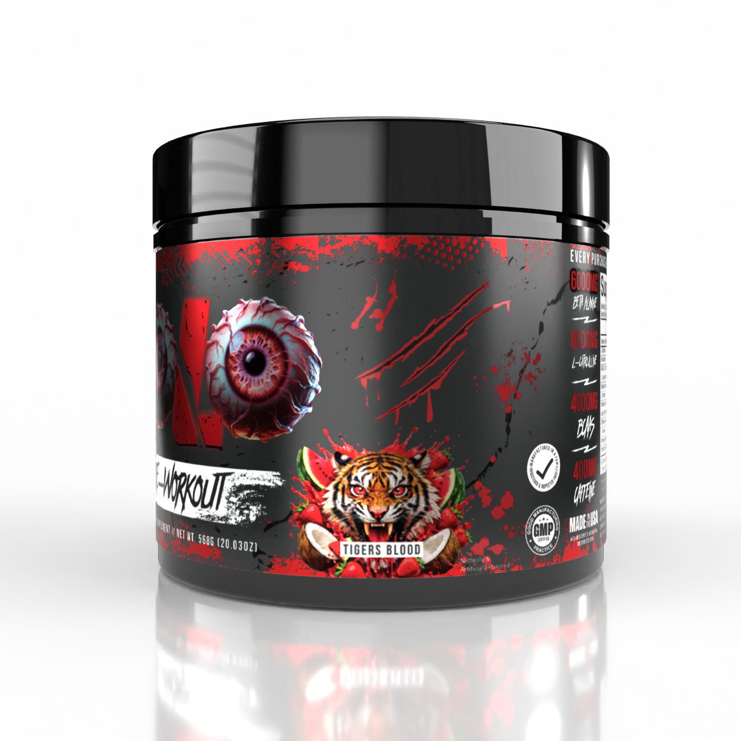 High Stim Pre-Workout (Tigers Blood)