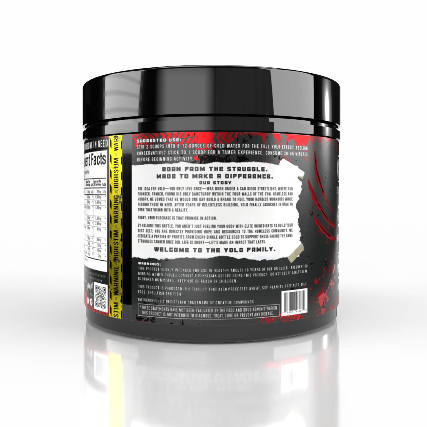High Stim Pre-Workout (Tigers Blood)